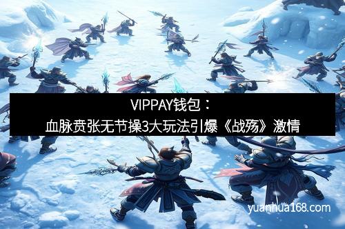 VIPPAY钱包:血脉贲张无节操3大玩法引爆《战殇》激情